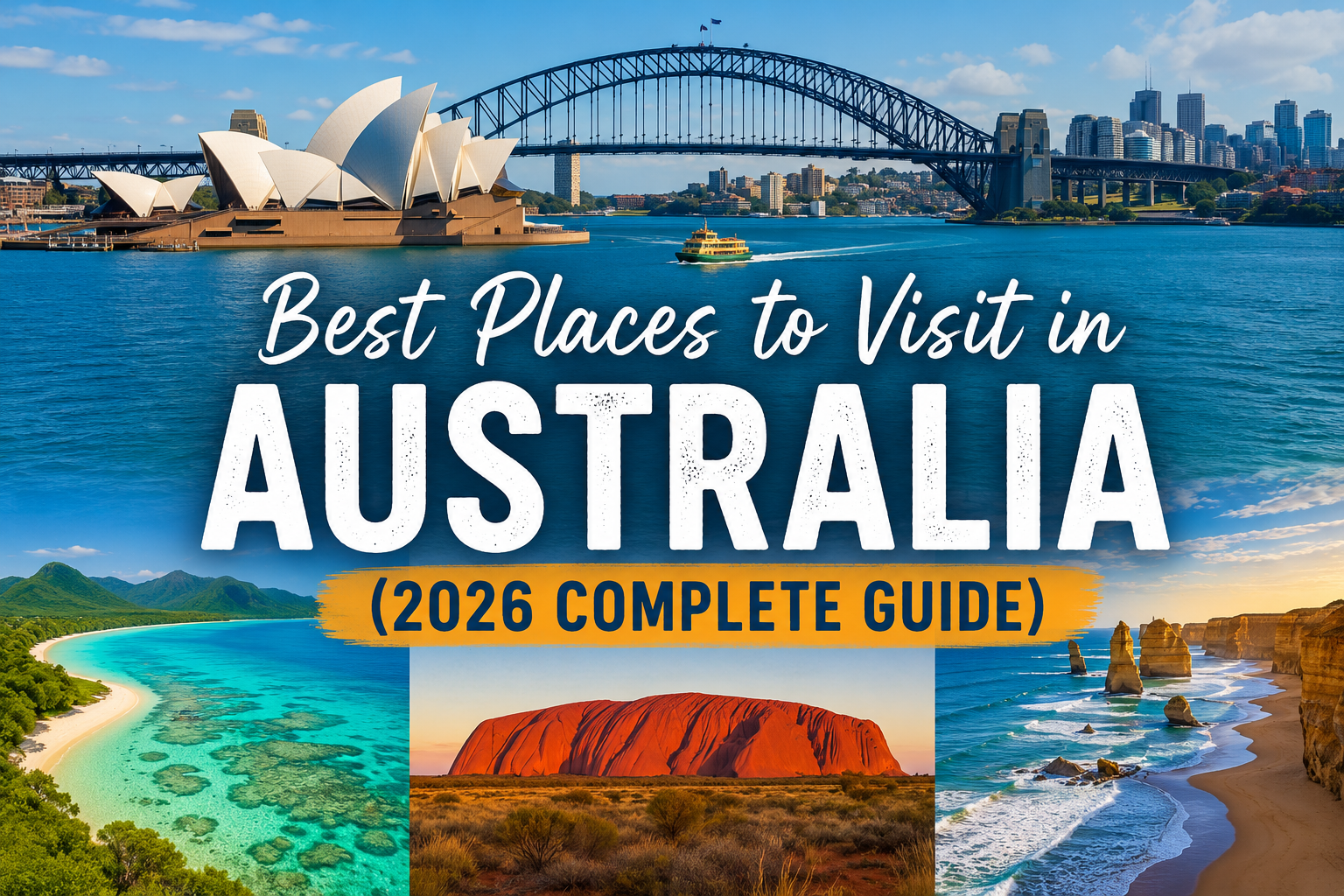Best Places to Visit in Australia (2026 Complete Guide)